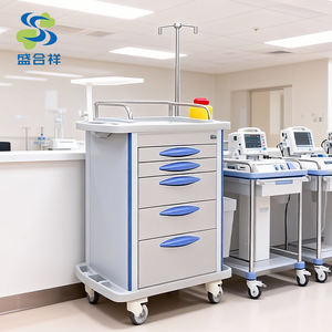 Chariot médical portable pour hôpitaux et hôtels avec design multifonctionnel durable en alliage d'aluminium + ABS - Product Image 4