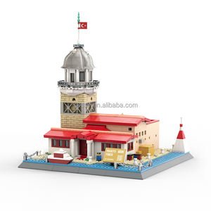 5229 Popolare Modello Architettonico Mondiale <span class=keywords><strong>Torre</strong></span> della Gioventù di <span class=keywords><strong>Istanbul</strong></span> Blocchi di Costruzione in Plastica ABS Gioco Educativo per Tutte le Età - Product Image 1