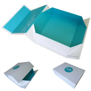 Schöne Pappe Schöne Mädchen Puppe Packbox mit PVC-Fenster White Paper Boxes