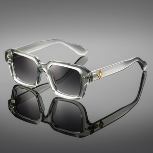 Lunettes de soleil carrées surdimensionnées UV400, lunettes de soleil rétro pour la conduite, pour hommes et femmes - Product Image 3