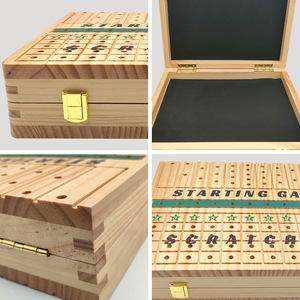 2024 New Style Wooden Chess <b>Box</b> Gift <b>Box</b> <b>Storage</b> <b>Box</b> Custom Large Size Solid Wood Chess <b>Box</b> - Product Image 4