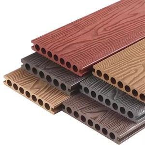 Tarima de Madera Plástica Impermeable para Exteriores, Antideslizante, con Relieve 3D, Tarima Compuesta de WPC - Product Image 3