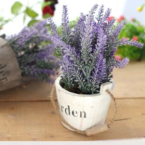Plante En Soie <span class=keywords><strong>Lavande</strong></span> Fleurs Bouquet de <span class=keywords><strong>Lavande</strong></span> pour <span class=keywords><strong>la</strong></span> Décoration De Mariage, Maison, Jardin, Décoration De Patio - Product Image 3