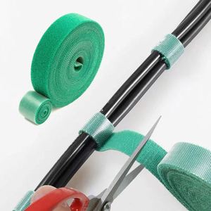 Sangles de jardinage à velcro thermosoudées réutilisables, sans dommages, pour la fixation et l'arrangement des plantes grimpantes - Product Image 2
