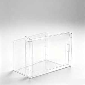 <b>Plastic</b> Clear PET folding <b>box</b> <b>BOX</b> Single Card Music CD Jewel Disc Storage Protective <b>Display</b> <b>Box</b> for CD - Product Image 3