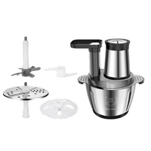 Venta al por mayor Cocina Hogar Vegetal Carne <span class=keywords><strong>Picadora</strong></span> Procesador <span class=keywords><strong>de</strong></span> alimentos Acero inoxidable 2l 3l 5l <span class=keywords><strong>Picadora</strong></span> Picadoras <span class=keywords><strong>de</strong></span> carne eléctricas - Product Image 2