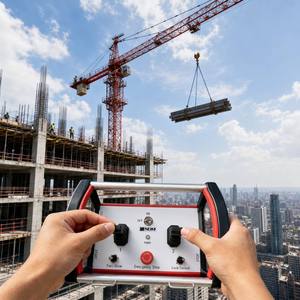 Télécommande NDM avec 4 boutons d'arrêt d'urgence pour la commande de grues industrielles - Product Image 2
