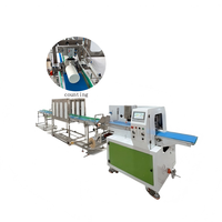 Machine d'emballage alimentaire à grande vitesse avec comptage automatique et scellage, pour vaisselle jetable, gobelets en plastique, sacs d'emballage en film PLC