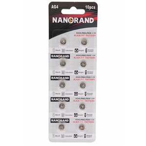 1.5v batterie a bottone alcalino AG4 377A 377 LR626 LR66 batteria orologio - Product Image 5