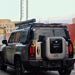 Trung Quốc Phụ tùng xe hơi đuôi cánh với đèn dòng chảy cho jetour T2 jetour du lịch Spoiler jetour du lịch T2 Bộ dụng cụ cơ thể - Product Image 2