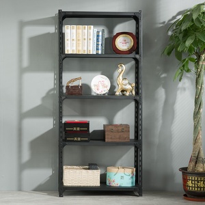 5 katlı çelik raf ev kapasiteli hafif hizmet rafları depo garaj oluklu açı Metal depolama kutusu raf - Product Image 6