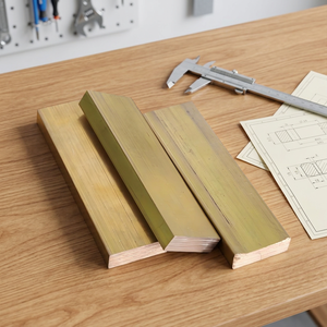 Plaque en Cu-Zn à haute ductilité H63, plaque en laiton de qualité industrielle pour le poinçonnage - Product Image 1