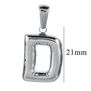 Nuevo Collar de Acero Inoxidable con Letras en Forma de Burbuja, Chapado en Oro PVD de Alto Brillo, Resistente al Deslustre, Personalizado al por Mayor para Mujer - Product Image 6