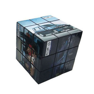 Kích thước lớn tùy chỉnh in đầy đủ 3x3 nhựa ma thuật Cube nhà sản xuất - Product Image 1