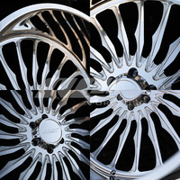 Jantes forgées Roc Custom Pickup 22x12 24x14 26x16 20x10 Monoblock pour Silverado 2500 HD F250 Sierra 2500HD Denali