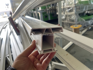 Hoàn toàn tự động tốc độ cao PVC uPVC cửa sổ và khung cửa hồ sơ làm đùn dòng máy nhựa - Product Image 5