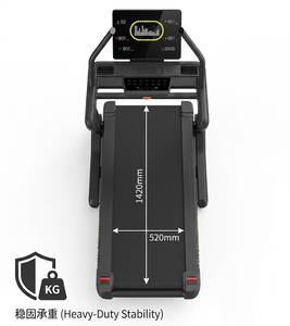 Cintas de Correr Comerciales con Motor de 3.0HP, Inclinación Automática de 0-25°, Carga Inalámbrica, Plegables, Pantalla LED, Capacidad de 140 kg, Ecológicas - Product Image 3