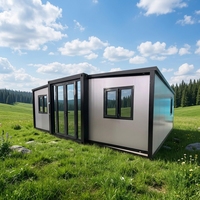Maison conteneur modulaire démontable en kit, cabines préfabriquées portables, plans personnalisables, bâtiment de bureau écologique
