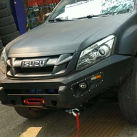 Parachoques delantero todoterreno 4wd, barra de toro para recoger para el coche con orificio de luz, barra transversal de acero, accesorios para coche, bonito parachoques fresco