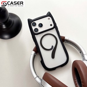 Coque de téléphone magnétique antichoc motif dessin animé mignon, protection intégrale TPU+PC pour iPhone séries 12-17 - Product Image 5