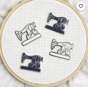 Özel manyetik gümüş Metal DİKİŞ MAKİNESİ yumuşak sert emaye Pin rozetleri emaye manyetik iğne Minder yaka Pin - Product Image 1