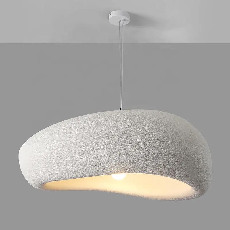 Wabi-sabi professionnel Led lampes lustre décor à la maison café Loft minimaliste lumières suspendues