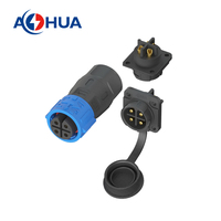 35A 2 + 3 Signal d'alimentation EV Tricycle chargeur connecteur K25 assemblage mâle et femelle monté sur panneau LED connecteur IP68/CE certificat