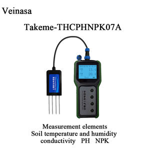 Takeme-THCPHNPK07A <span class=keywords><strong>Tester</strong></span> Multifunzione 8-in-1 per Terreno Analizzatore Agricolo di Temperatura e Umidità del Suolo - Product Image 4
