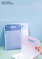 Sac de fichiers Portable extensible en plastique, format A4, 13 poches, à pression, à suspendre, dossier de fichiers, fournitures de bureau