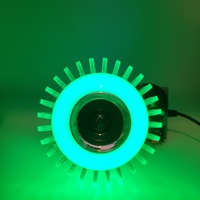 Lampe de fête moderne E27 Ampoule à musique intelligente RVB avec télécommande WiFi Haut-parleur pour le salon
