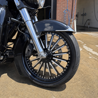 ZCLH LG66 Nuevo Rin de Motocicleta de Aleación Forjada Personalizada de 18 Pulgadas con Acabado Anodizado, Venta Directa de Fábrica, Compatible con Breakout/Fat Boy