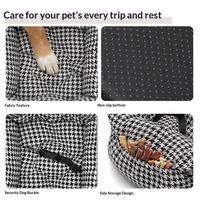 Tapis de voiture personnalisé avec logo OEM, lit pour animaux de compagnie, tissé doux, pliable, portable, couleur personnalisée pour marque d'animaux de compagnie, vente en gros