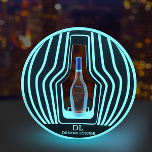 Présentoir <span class=keywords><strong>de</strong></span> siège <span class=keywords><strong>de</strong></span> vin VIP Support <span class=keywords><strong>de</strong></span> siège <span class=keywords><strong>de</strong></span> <span class=keywords><strong>champagne</strong></span> LED Affichage <span class=keywords><strong>de</strong></span> bouteille <span class=keywords><strong>de</strong></span> vin en plastique lumineux, adapté au bar KTV - Product Image 1