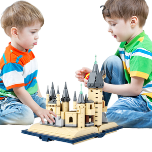 Vendita calda di blocchi di costruzione Harris kit regalo giocattolo per ragazzi segreti castelli libri di plastica 3D castelli <span class=keywords><strong>libro</strong></span> giocattolo - Product Image 3