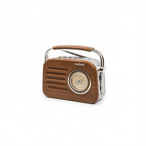 Kooltech CPRJazz Portable Radio 16x18x7cm <b>USB</b> Vintage Style With Handle For Outdoor Use - Product Image 2