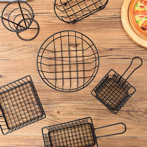 Soporte de Acero Inoxidable en Forma de Espiral para Papas Fritas, Aperitivos, Cesta para Freír en la Cocina, Soportes de Alambre - Product Image 6