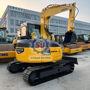 Mini-excavatrice d'occasion Komatsu PC78 d'origine japonaise, modèle PC78US-6, 7 tonnes, à vendre - Product Image 1