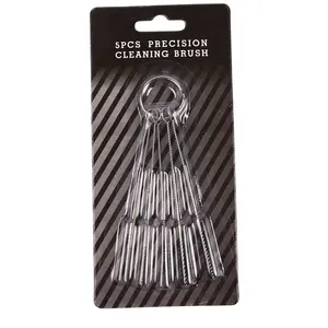 5 pièces pistolet à peinture nettoyeur de tuyaux nettoyage ensemble de brosses à air en nylon