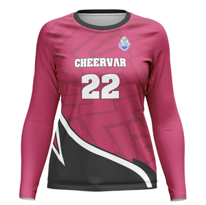 ชุดเล่นวอลเลย์บอลแขนยาวสำหรับผู้หญิงเสื้อวอลเลย์บอลยืดหยุ่นได้ - Product Image 1