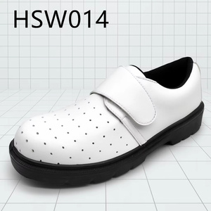 ZYF, Calzado de Seguridad <span class=keywords><strong>Blanco</strong></span> Resistente a Bacterias para Laboratorios de Control de Calidad, Diseño Big Magic Tap, Zuecos de Trabajo HSW014 - Product Image 1