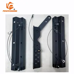 Professional audio accessory stage speaker parts 3 point type line array speaker bracket kit 8, 10, 12 inch flying bumper frame