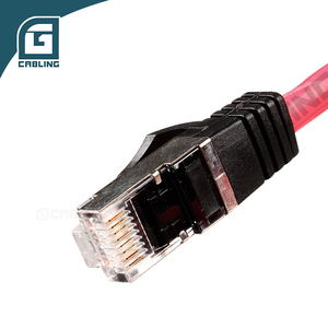 Gcabling 1m 2M 3M CAT7 SFTP 26AWG che chắn bị mắc kẹt <span class=keywords><strong>RJ</strong></span> <span class=keywords><strong>54</strong></span> vá dây cáp Cat7A vá dây eurorack vá cáp - Product Image 4