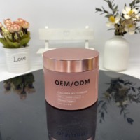 Crème blanchissante naturelle la plus vendue au glutathion et à l'acide glycolique, gel hydratant anti-rides et liftant pour le visage