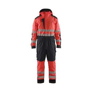 BLAKLADER - 672519775599XXLS Hi-Vis <b>winter</b> <b>overall</b> Red/Black - EAN 7330509871065 HI-VIS WORKWEAR - Product Image 1