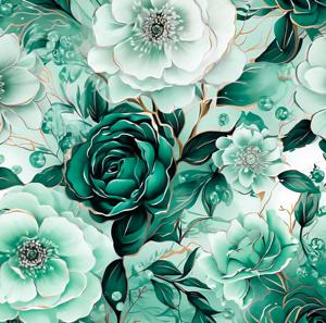 Nuevas Muestras 100% Poliéster, Estampados Florales Digitales de Diseño Propio, Koshibo para Uniformes Escolares, Abaya Suave - Product Image 3