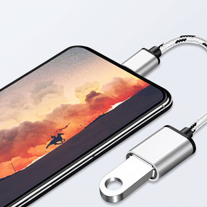 อะแดปเตอร์ USB เป็น Type C ยี่ห้อ Digital Fox รุ่นใหม่ สำหรับถ่ายโอนข้อมูลโทรศัพท์มือถือและฟังก์ชั่น OTG ดีไซน์อะลูมิเนียมอัลลอย - Product Image 1