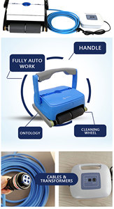 เครื่องทำความสะอาดสระว่ายน้ำพร้อมไฟ LED แสดงสถานะการทำงาน - Product Image 4