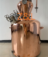 Distillateur alambic de whisky en cuivre, 50 litres, 100 litres, 200 litres