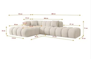 Sofá Seccional Modular Minimalista Nórdico Italiano de <span class=keywords><strong>Dos</strong></span> <span class=keywords><strong>Plazas</strong></span> con Relleno de Esponja, Muebles Creativos para Sala de Estar para Apartamentos - Product Image 5