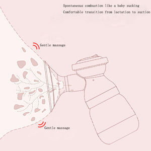 Puissant tire-<span class=keywords><strong>lait</strong></span> <span class=keywords><strong>en</strong></span> silicone sans BPA pompe d'alimentation électrique avec biberon de <span class=keywords><strong>lait</strong></span> bébé accessoires d'allaitement pour les mariages - Product Image 5
